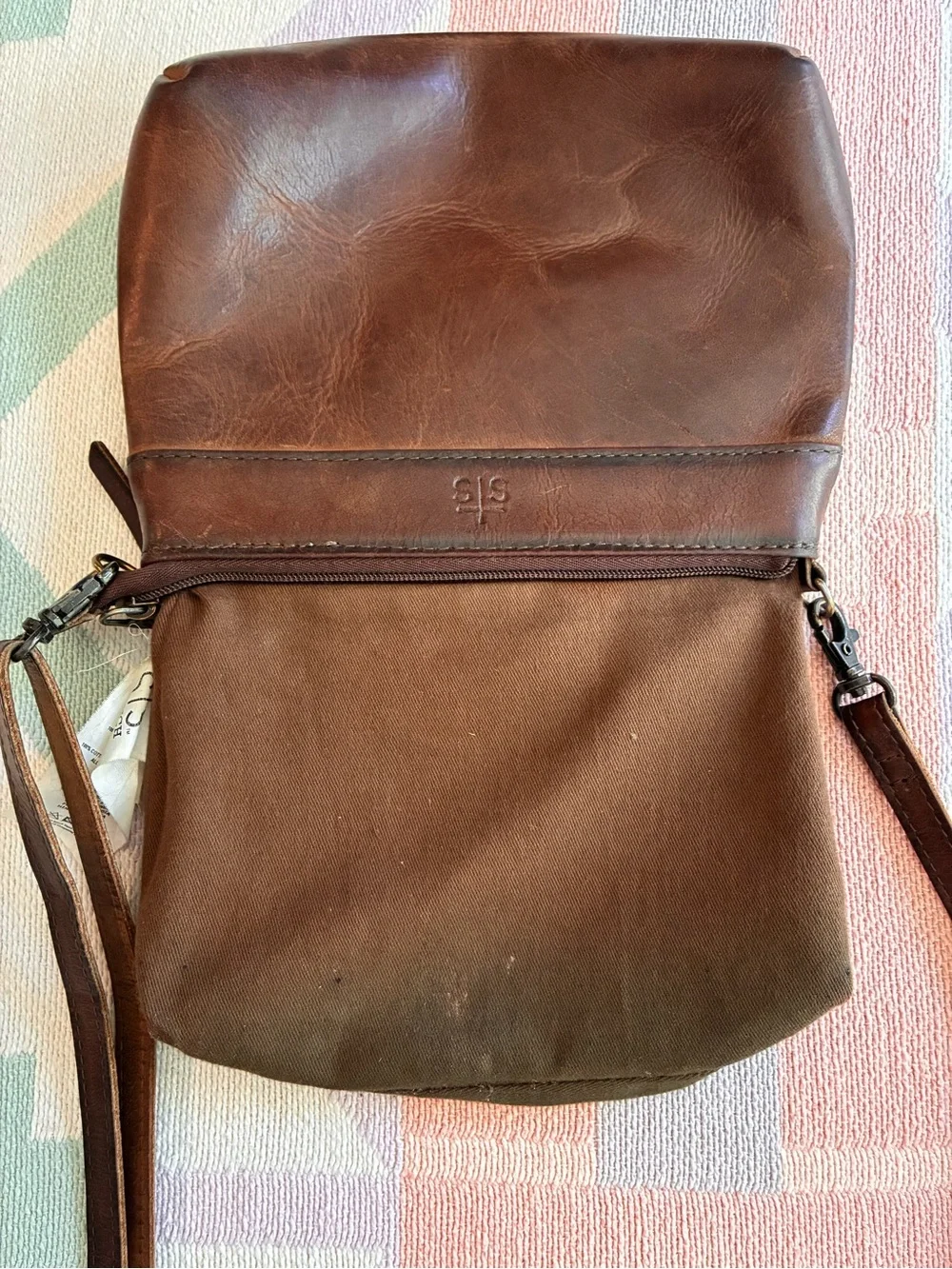 STS Ranchwear Baroness Grace Crossbody Leather Purse